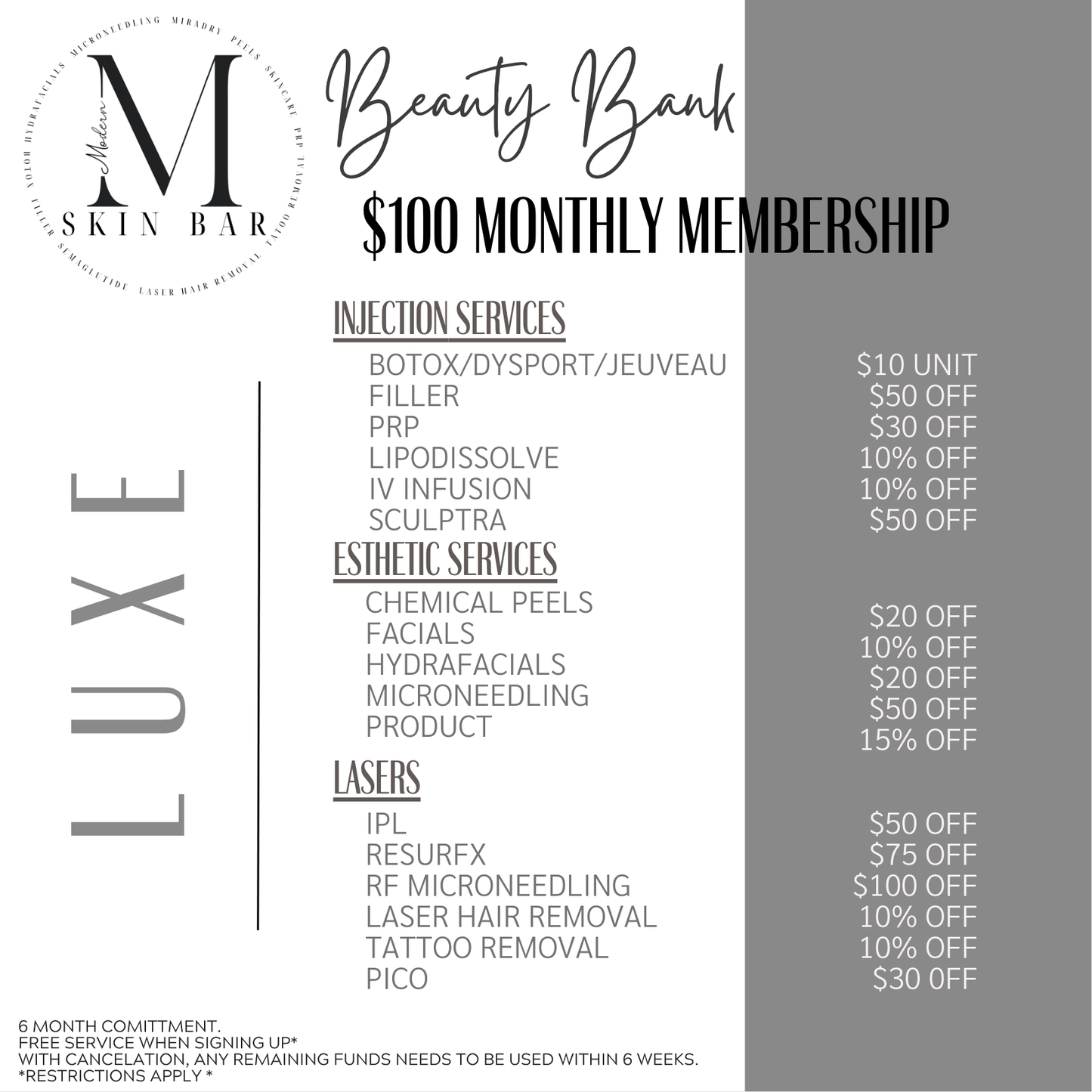 LUXE Beauty Club